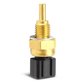 Coolant Temperature Sensor Fit for John Deere Gator XUV 825i 825M 835M 835R 835E Replace MIA13198 MIU12581 3-Pins Brass and Plastic Material