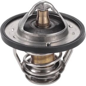 Car Thermostat, Engine Coolant Thermostats No.9091603117 for Toyota Land Cruiser 4.5L 1993-1997 Metal Silver Tone, 1 Pcs