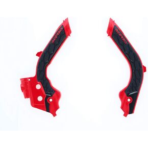 Acerbis X-Grip Frame Guard - Red/Black (2733451018)