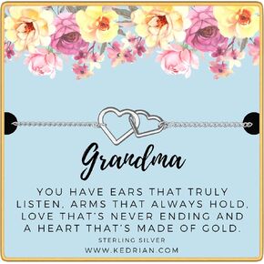 Bracelets, 925 Sterling Silver, Best Grandma Gifts, Friendship Bracelet, Best Friends Bracelets, New Grandma Gifts, Grandma Birthday Gift, To My Best Friend Bracelet, Friend Gifts for Women, Women's Friendship Bracelet, Bestfriend Birthday Gift