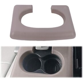G-PLUS Center Console Cup Holder Pad Beige Compatible with Ford F150 2004-2014
