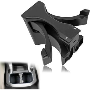 Cup Holder Insert Divider Compatible with Toyota 4Runner 2003 2004 2005 2006 2007 2008 2009 Year Replaces 55604-35050 5560435050