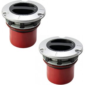 TRQ 2pc Auto Locking Hub Set Pair Direct Fit for Ford F250 F350 Super Duty
