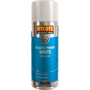 High Build Aerosol for Car, Primer Spray Paint, Adhesive White Plastic Primer, 13.5 Oz