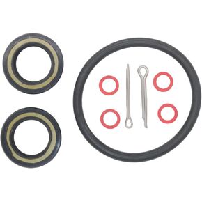 9310122067 Lower Unit Gearcase Propeller Shaft Oil Seal 18-0296 O-ring 93210-66M98 for Yamaha Outboard 2 strokes 25 40 50 55 HP 90430-08003 91490-30022 91490-40030