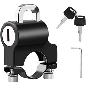 Windance 22mm 7/8" Motorcycle Helmet Lock，Bike Handlebar Tubing Helmet Lock Anti-Theft Padlock for Electric Scooter Motorbike