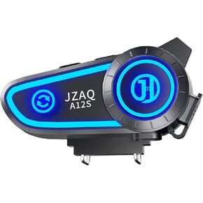 Motorcycle Helmet Bluetooth Headset Helmet Bluetooth Intercom 2 Riders Noise Cancellation Speakers Communication Systems Motorcycle Riding/Snowmobile/Cycling/Sports