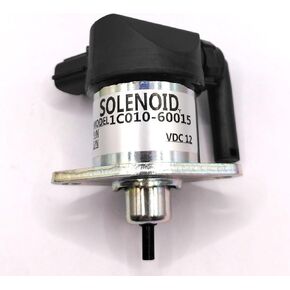 1C010-60015 12V Fuel Shut Off Stop Solenoid For Kubota Engine V1505 V2203 V3300 1C010-60015 1C010-60017 1C010-60014 1C010-60016