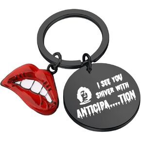 UJIMS The R Horror Picture Show Inspired Gift Horror Movies Keychain Musical Film Fans Gift