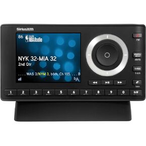 SiriusXM Onyx Plus Satellite Radio Home Kit, Listen to Live Ad-Free Music, News, Sports & More on Home Stereo or Bluetooth-Powered Speakers, Full-Color Display, 1-Touch Pause, Rewind, Replay in Saudi Arabia