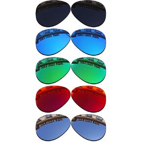 Vonxyz Set of 5 Lenses Replacement for Costa Del Mar South Point Sunglass Combo Pack