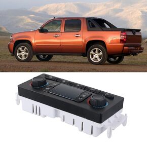 599-211XD 1Pcs A/C Heater Climate Control Module Panel Switch 10367041,10399657,10367042 for 02-09 Silverado Suburban Tahoe Trailblazer Avalanche Sierra Yukon Envoy Escalade Rainier Bravada