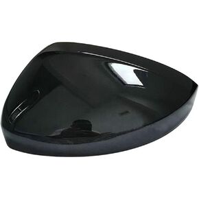 Rearview Side Wing Mirror Caps Cover for VW Tiguan MK2 2017 2018 2019 2020 Gloss Black (Left Driver Side) in Saudi Arabia