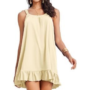 AI'MAGE Swimsuit Cover Ups for Women Tank Beach Dress Summer Sleeveless Bathing Suit Coverups S-XXL