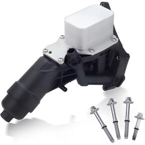 Engine Oil Cooler Filter Housing 11428596283 Compatible with BMW 230i 330i 430i 530i X3 X4 F22 F30 G30 G01 G02