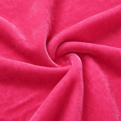 HILEELANG Toddler Girl Christmas Fall Winter Long Sleeve Velvet Twirl Dress Swing Party Dress in Kuwait