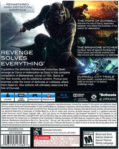 Dishonored - Xbox 360 Game of the Year Edition in Saudi Arabia