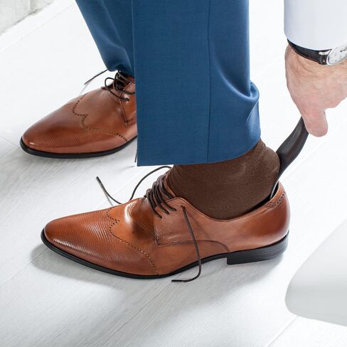 Men's Dress Socks 4 Pack Crew Business Casual Sock Moisture Wicking Super Soft in Saudi Arabia