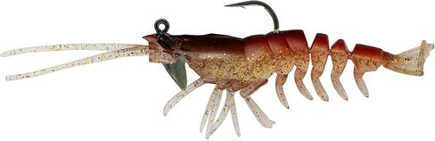 Savage Gear Pulse Tail Mullet RTF Fishing Bait, 3/8 oz, White, Realistic Contours & Movement, Durable Construction, Heavy-Duty Fishing Hook, Built-in Rattle in Saudi Arabia