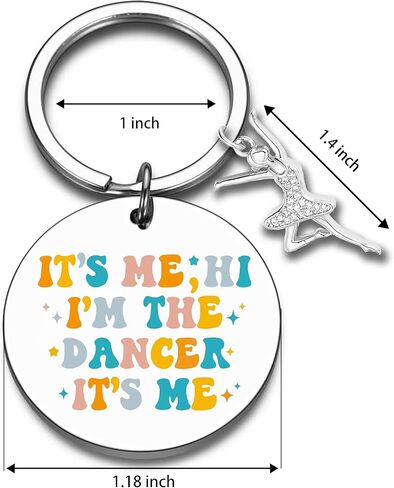 Taylor Quotes Merch Music Lover Gifts Dancer Themed Inspirational Keychain for Women Fans Wife Sister Christmas Gifts in Saudi Arabia