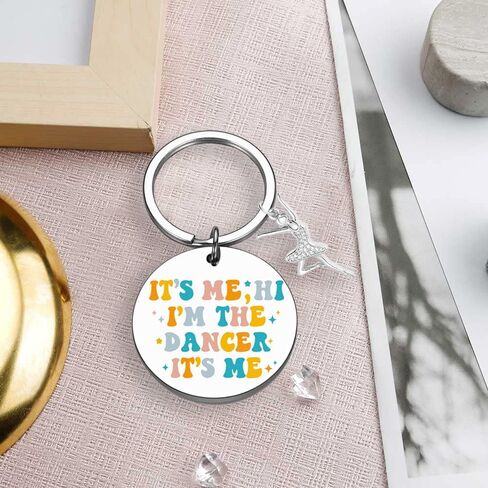 Taylor Quotes Merch Music Lover Gifts Dancer Themed Inspirational Keychain for Women Fans Wife Sister Christmas Gifts in Saudi Arabia