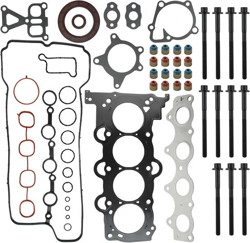 Carbhub Head Gasket With Bolts Set Fit for 2012-2016 Hyundai Kia Accent Rio 1.6L L4 DOHC 16v in Saudi Arabia