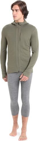 Icebreaker Merino Mens 200 Oasis Cold Weather 3/4 Leggings, Wool Base Layer Thermal Pants in Kuwait