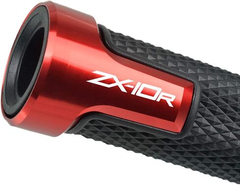 7/8'' 22mm Motorcycle CNC Aluminum Powersports Handlebar Grips with Grip Ends for ZX-10R ZX10R SE Performance KRT for ZX-10RR ZX10RR Performance Green in Kuwait