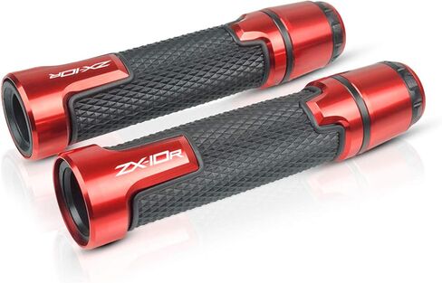 7/8'' 22mm Motorcycle CNC Aluminum Powersports Handlebar Grips with Grip Ends for ZX-10R ZX10R SE Performance KRT for ZX-10RR ZX10RR Performance Green in Kuwait