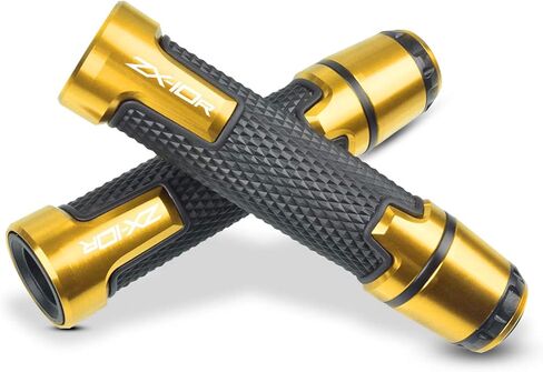 7/8'' 22mm Motorcycle CNC Aluminum Powersports Handlebar Grips with Grip Ends for ZX-10R ZX10R SE Performance KRT for ZX-10RR ZX10RR Performance Green in Kuwait