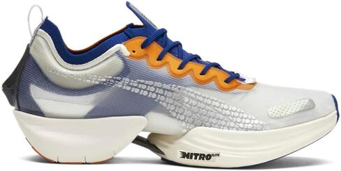 حذاء رياضي للجري Fast-R Nitro Elite X Only-1 من Puma للرجال - أبيض - مقاس 13 M in Saudi Arabia