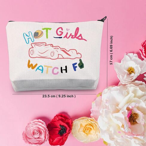 TSOTMO Racing Makeup Bag Motorsport Gift Racer Racing Aesthetic Cosmetic Bag for Car Lovers Carry Racing Gift (WATCH Car) in Kuwait