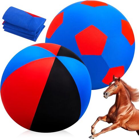 2 Pcs 40 Inch Horse Ball Cover Mega Ball Cover Play Balls Covers for Horses Herding Ball Cover in Saudi Arabia