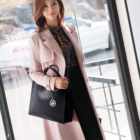 Women Handbags Sets 3 Pcs Large Capacity Handbag Chain Shoulder Bag Clutch Purse in Kuwait
