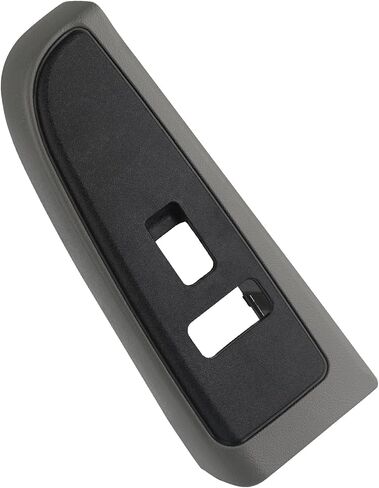 Window Control Switch Bezel Cover for Passenger Door Panel Compatible with Chevy Silverado, GMC Sierra 1500 2500 HD 3500 Door Switch Panel 2004-2007 89045120 Dark Gray in Saudi Arabia