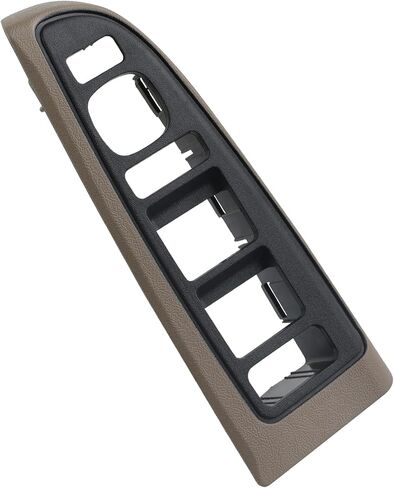 Window Control Switch Bezel Cover for Passenger Door Panel Compatible with Chevy Silverado, GMC Sierra 1500 2500 HD 3500 Door Switch Panel 2004-2007 89045120 Dark Gray in Saudi Arabia