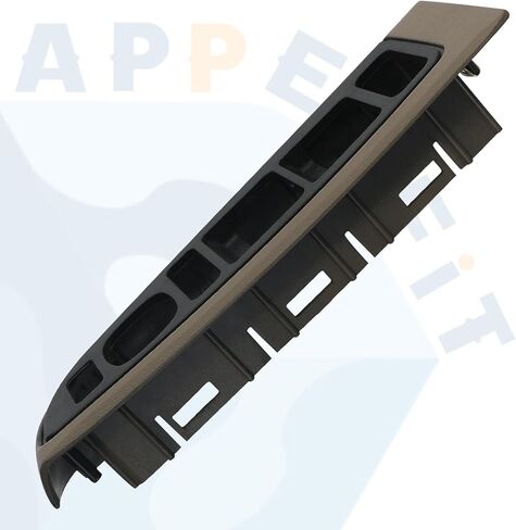 Window Control Switch Bezel Cover for Passenger Door Panel Compatible with Chevy Silverado, GMC Sierra 1500 2500 HD 3500 Door Switch Panel 2004-2007 89045120 Dark Gray in Saudi Arabia