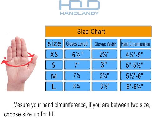 HANDLANDY Kids Gloves Winter Touchscreen Cycling Outdoors Sports Gloves with Grip for Boys Girls Toddler 2-13 Years in Saudi Arabia