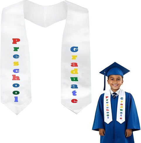 Preschool Graduation Stole Kindergarten Preschool Graduation Sash 50" Long For Kids in Kuwait