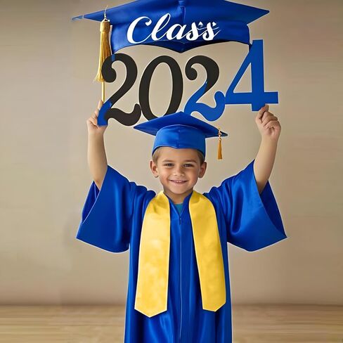 Preschool Graduation Stole Kindergarten Preschool Graduation Sash 50" Long For Kids in Kuwait