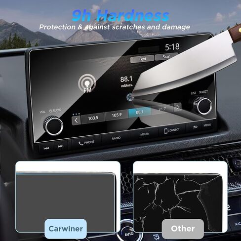 Carwiner Matte Screen Protector Compatible with Tesla Model 3 Model Y 15" Center Control Touch Screen Car Navigation Tempered Glass Accessories 9H Anti-Glare Anti-Fingerprint in Saudi Arabia