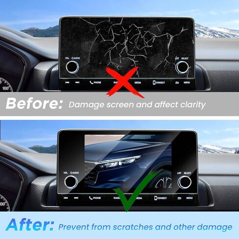 Carwiner Matte Screen Protector Compatible with Tesla Model 3 Model Y 15" Center Control Touch Screen Car Navigation Tempered Glass Accessories 9H Anti-Glare Anti-Fingerprint in Saudi Arabia