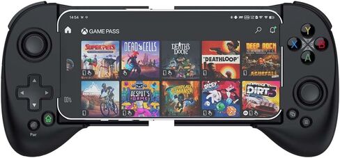 ShanWan Mobile Game Controller for iphone/Android with PHONE CASE Support, Bluetooth Wireless Gamepad - PS Remote Play, Xbox Cloud, Steam Link, GeForce NOW, MFi Arcade Games-Long Battery Life in Kuwait