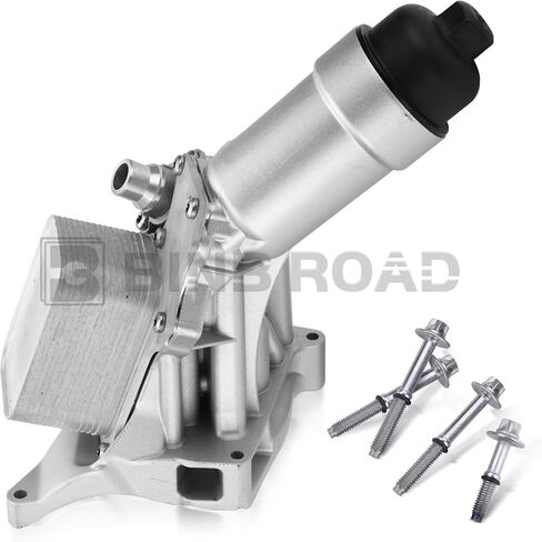 Engine Oil Cooler Filter Housing 11428596283 Compatible with BMW 230i 330i 430i 530i X3 X4 F22 F30 G30 G01 G02 in Kuwait