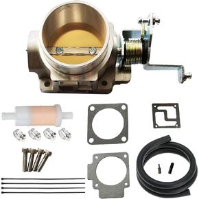 Replace 1724 62mm Throttle Body compatibility with 1991-2003 Wrangler Cherokee 4.0L YJ TJ XJ ZJ WJ High Flow Power