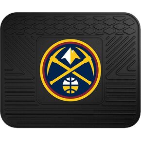 سجادات فانماتس NBA Denver Nuggets من الفينيل مكونة من قطعتين، أسود، 35.56 سم × 45.72 سم