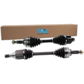 TRQ Front CV Axle Shaft Assembly Set Compatible with 05-12 Escape 06-11 Mariner