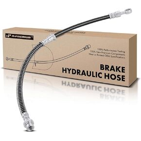 A-Premium Front Side Brake Hydraulic Hose Compatible with Select Chrysler, Dodge and Mitsubishi Models - Sebring/Stratus 2001-2005, Eclipse 2000-2005, Galant 1999-2003 - Replace# MR249972