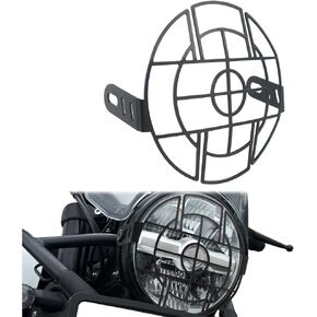 Motorcycle Headlight Guard Grille Protector Cover Compatible with Royal Enfield Himalayan 450 2024, Guerrilla 450 2025 Headlight Grille Guard
