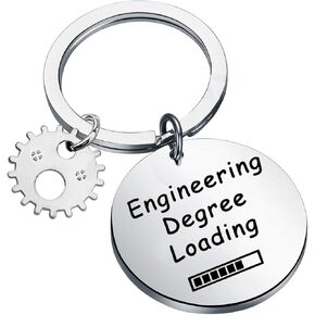HOLLP Engineering School Student Graduation Gifts Engineering Degree Loading Keychain